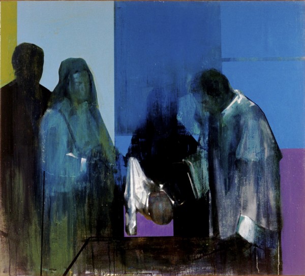 Kenneth Blom · the baptism of Isak · 2002 · 170 x 150 cm