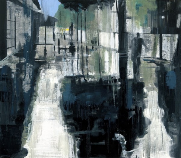 Kenneth Blom · rain · 2011 · 140 x 160 cm