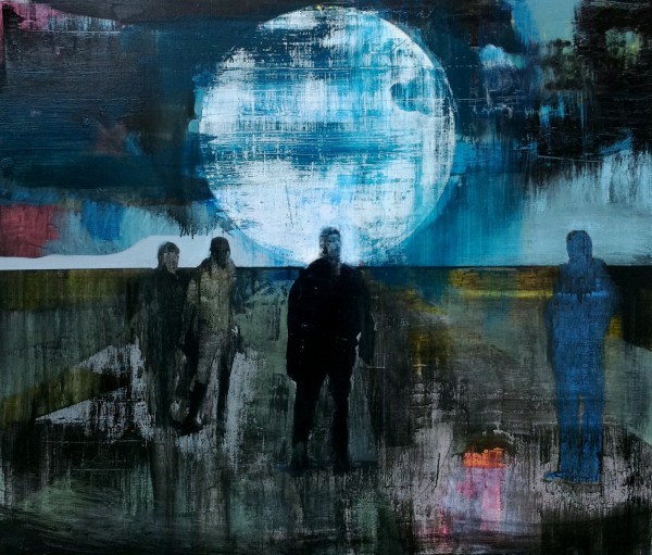 Kenneth Blom · The Moon · 2011 · 130 x 150 cm