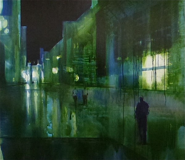 Kenneth Blom · evening · 2011 · 120 x 120 cm