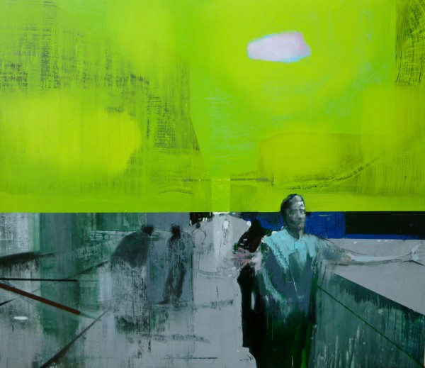 Kenneth Blom · yellow sky · 2012 · 140 x 160 cm