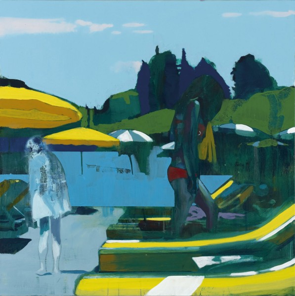 Kenneth Blom · Plage keller 2 · 2013 · 100 x 100 cm