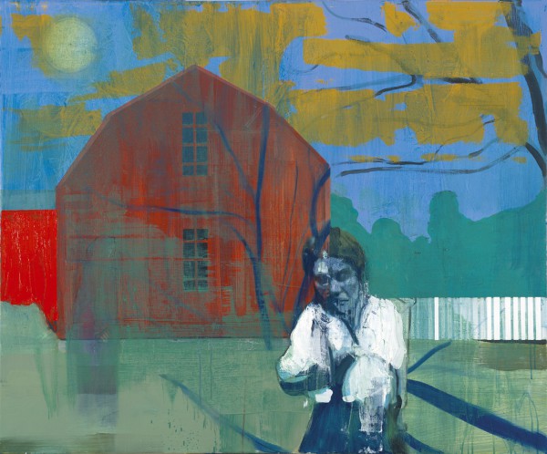 Kenneth Blom · Black windows 1 · 2017 · 100 x 120 cm