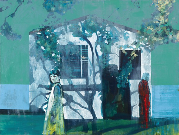 Kenneth Blom · The girl · 2017 · 120 x 160 cm