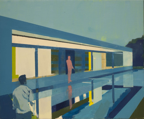 Kenneth Blom · Shade  oil/canvas   Jason McCoy gallery · 2019 · 50 x 60 cm