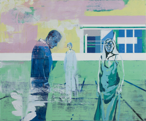 Kenneth Blom · stay       Jason McCoy gallery · 2019 · 100 x 120 cm