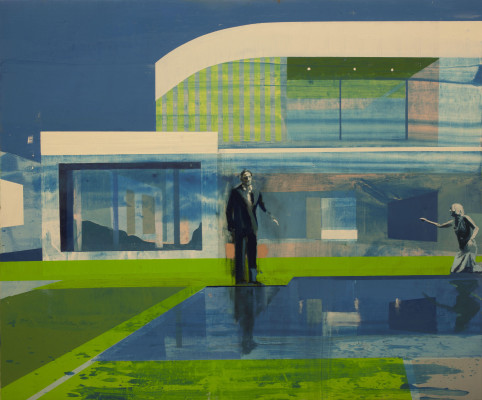 Kenneth Blom · Reflections  jason McCoy gallery · 2019 · 100 x 120 cm