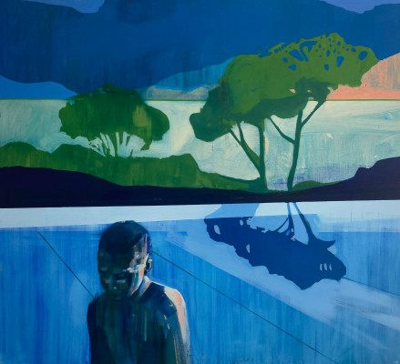 Kenneth Blom · Border. Galleri Haaken · 2020 · 170 x 190 cm