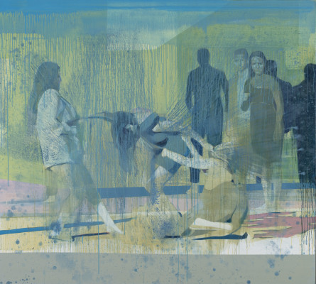 Kenneth Blom · unrest 3 · 2024 · 170 x 190 cm