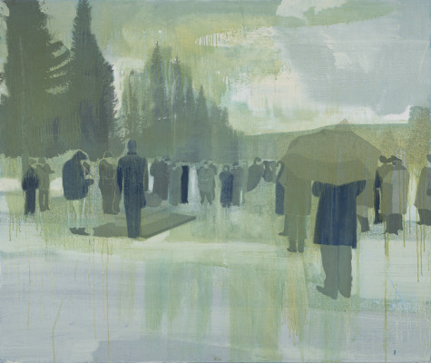 Kenneth Blom · Funeral · 2024 · 100 x 120 cm
