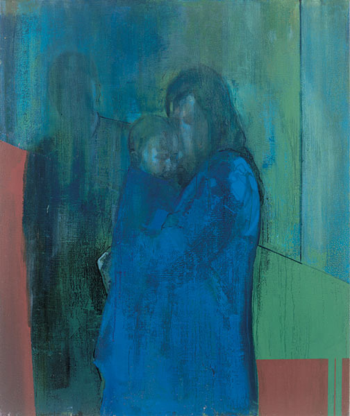 Kenneth Blom · Anine · 2001 · 120 x 100 cm