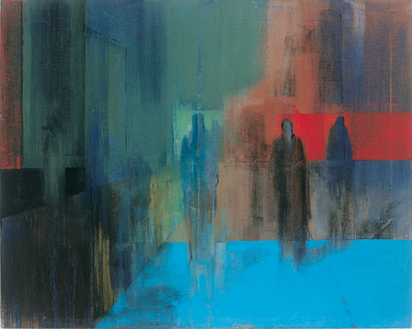 Kenneth Blom · og det som skjedde · 2001 · 120 x 150 cm