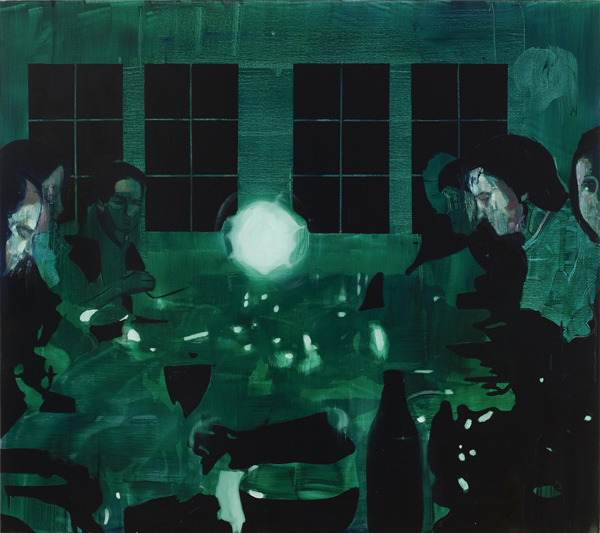 Kenneth Blom · Dinner · 2006 · 160 x 180 cm