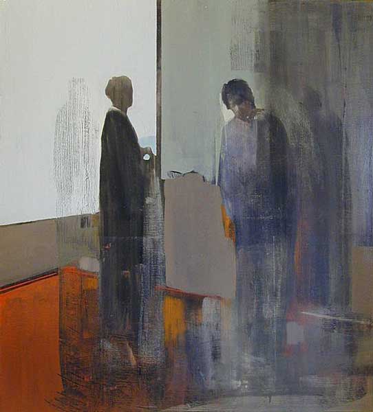 Kenneth Blom · De er tomhet · 1999 · 100 x 90 cm