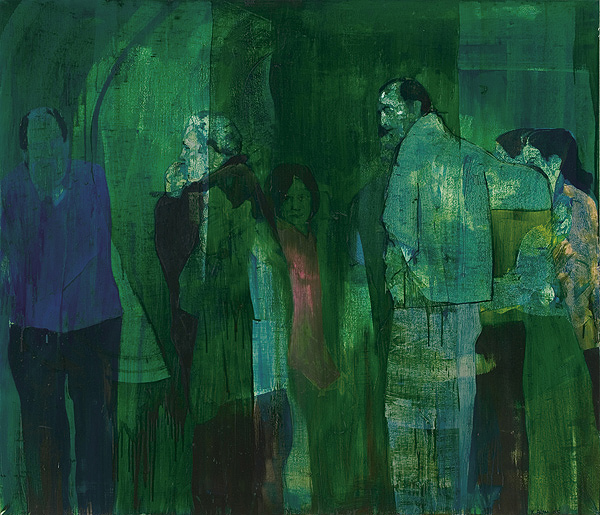 Kenneth Blom · Avert one's eyes · 2005 · 145 x 165 cm