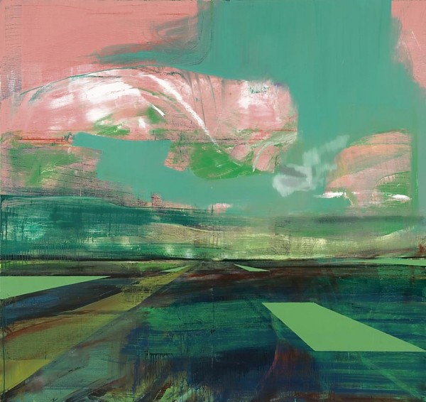 Kenneth Blom · Pink sky · 2006 · 170 x 180 cm