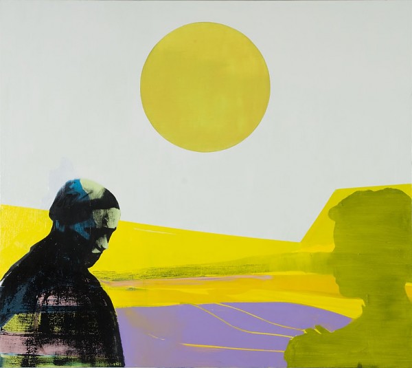 Kenneth Blom · Sort skygge II · 2007 · 160 x 180 cm