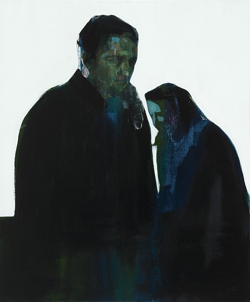 Kenneth Blom · Hvit himmel II · 2007 · 120 x 100 cm