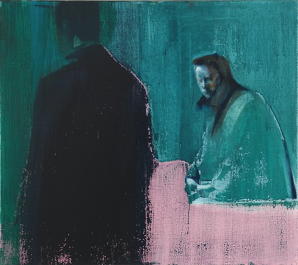 Kenneth Blom · Et møte III · 2007 · 80 x 90 cm