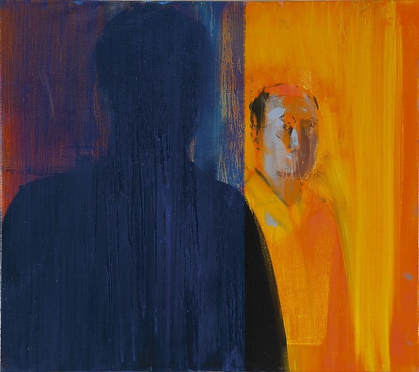 Kenneth Blom · Et møte I · 2008 · 80 x 95 cm