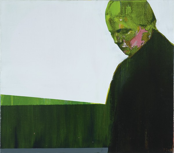 Kenneth Blom · Hvit himmel I · 2008 · 80 x 90 cm