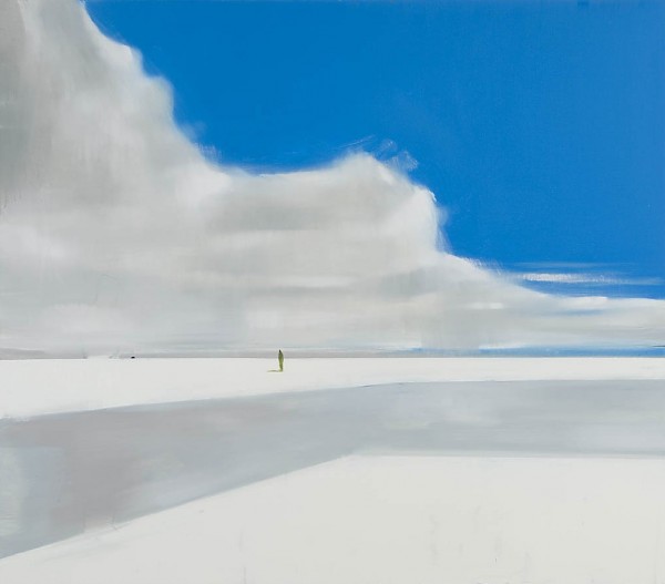 Kenneth Blom · Snø I · 2009 · 140 x 160 cm