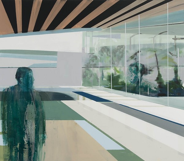 Kenneth Blom · Skog · 2009 · 140 x 160 cm